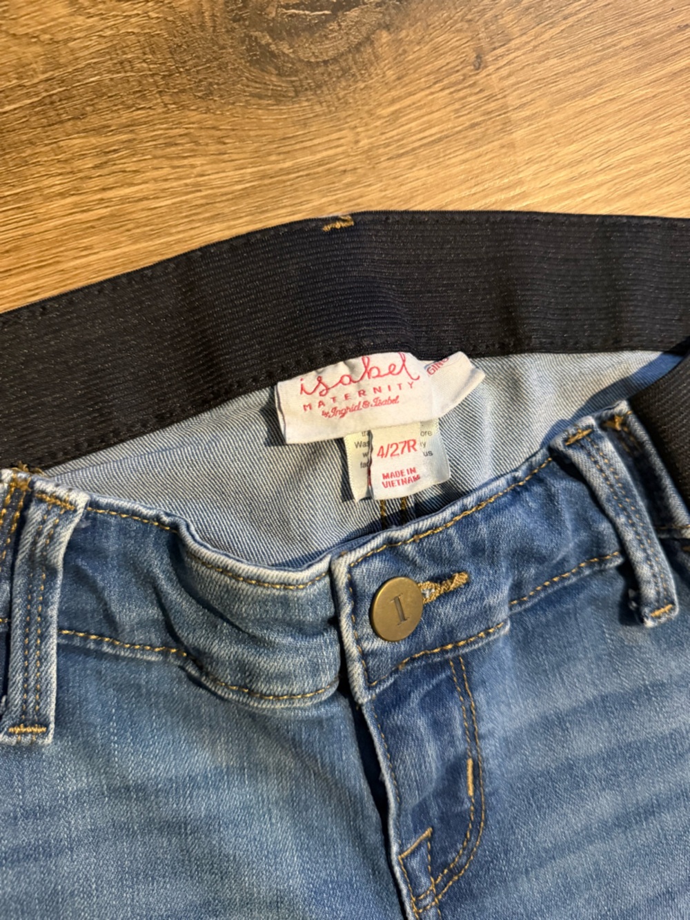 Isabel Maternity Jeans - Picture 2 of 5